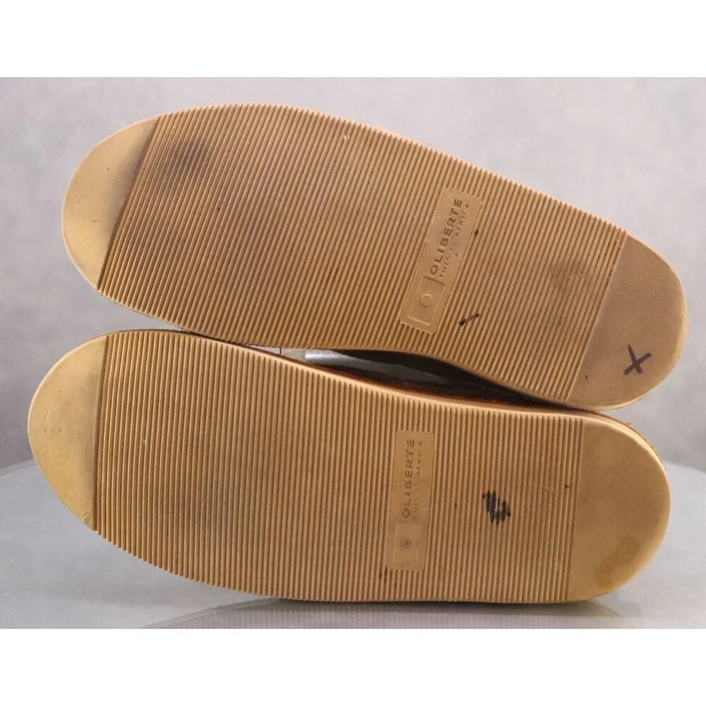 Oliberte Africa Narivo Men's Low Top Chukka Shoes Size EU 41 US 8 Suede Brown